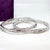 Starlight Grace Diamond Silver Bangle
