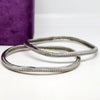 Crystal Bloom Diamond Bangle