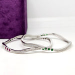 Empress Blush Diamond Bangle