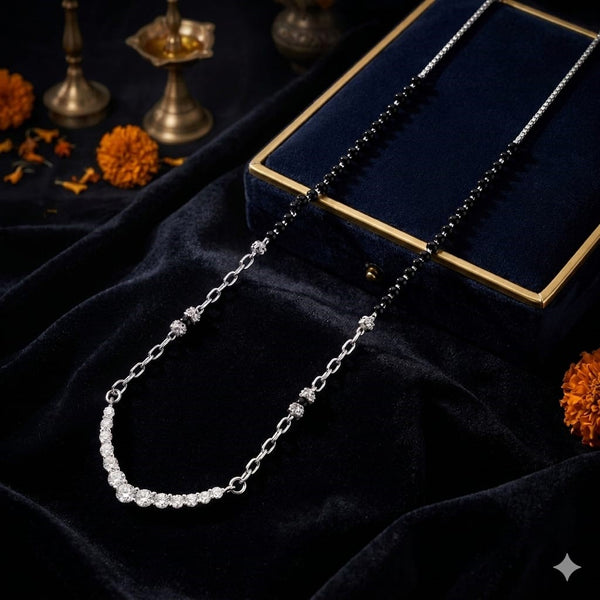 Royal Heritage Silver Mangalsutra