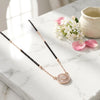 Elegant Drop Silver Mangalsutra