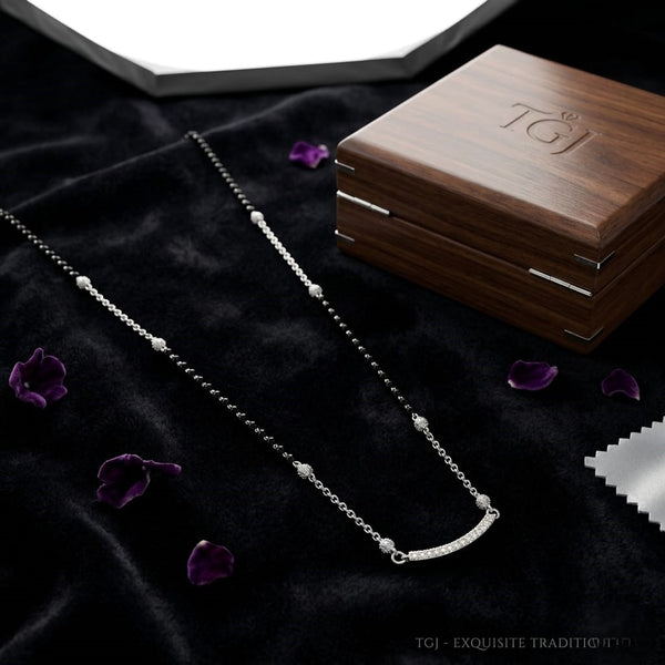 Royal Charm Silver Mangalsutra