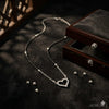 Classic Heart Silver Mangalsutra