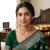 Pearl Charm Silver Mangalsutra