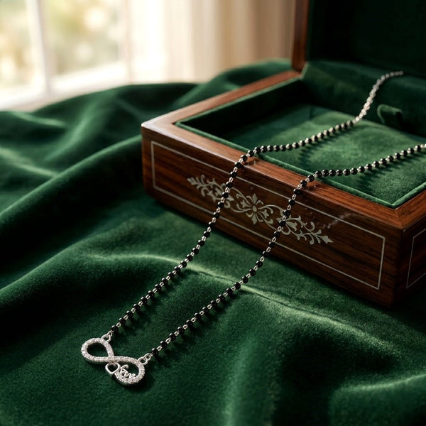 Infinity Silver Mangalsutra