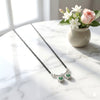 Elegant Drop Silver Mangalsutra