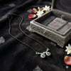Elegant Drop Silver Mangalsutra