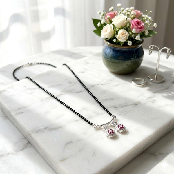 Grace Pendant Silver Mangalsutra