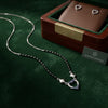 Heart Pendant Silver Mangalsutra