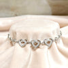 Heart Love Silver Bracelet