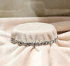 Crystal Shine Silver Bracelet
