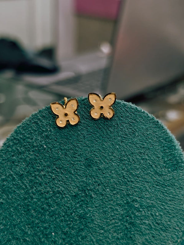 Butterfly Sui Dhaga Earrings