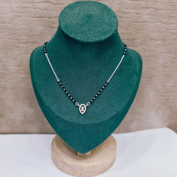 Elegant Silver Mangalsutra