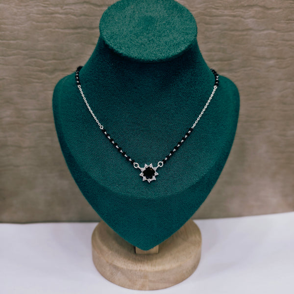 Love Knot Silver Mangalsutra