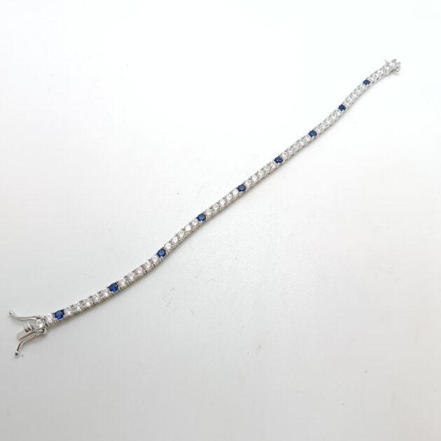 Luna sparkle sterling silver bracelet - Image 2