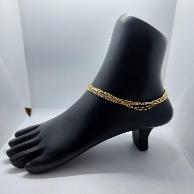 Moonlight Grace silver Anklet