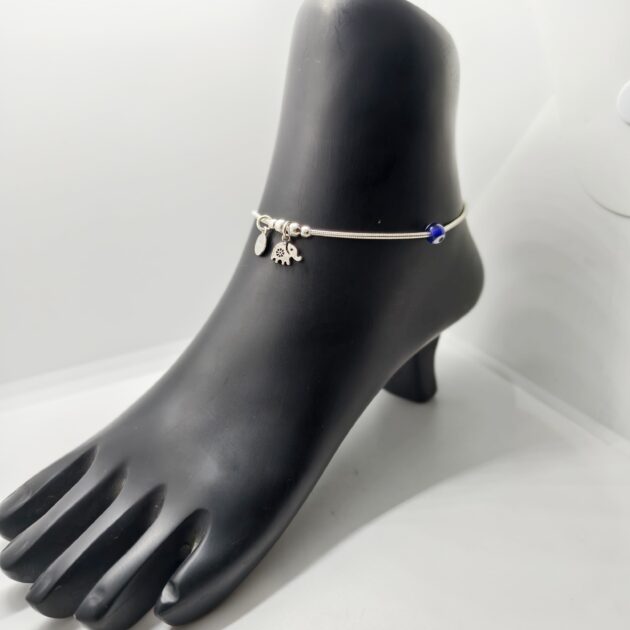 Pihu Vintage Drop Anklet - Image 2