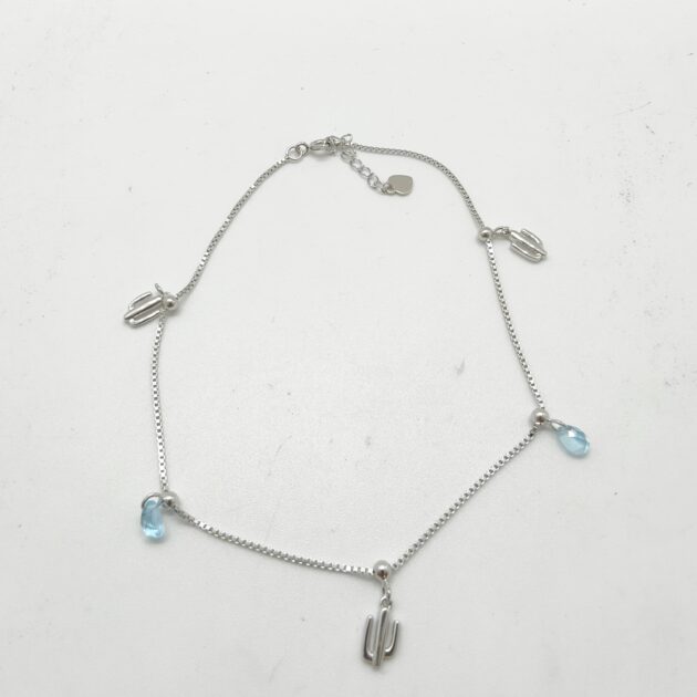 Ishita Chainlink silver Payal - Image 2