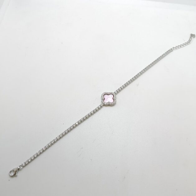 Aura Loop sterling silver bracelet for women - Image 2