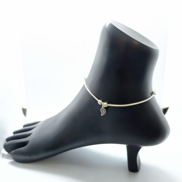 MoonWhisper silver Anklet
