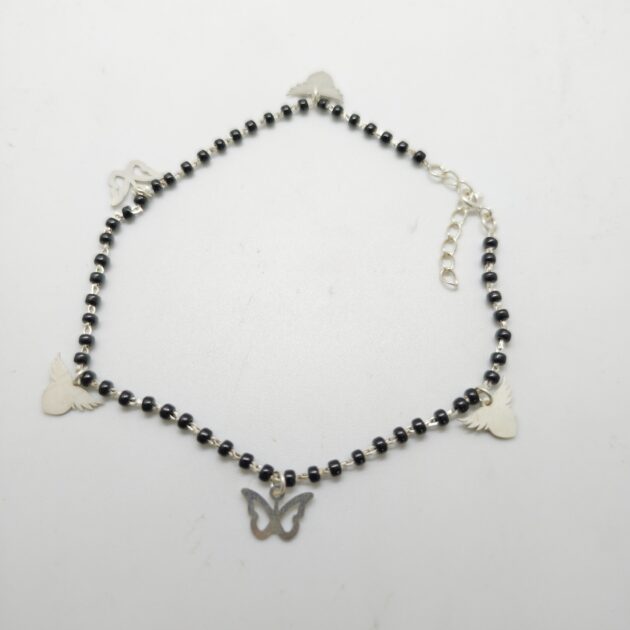 Inaya Filigree Double Layer Anklet - Image 2