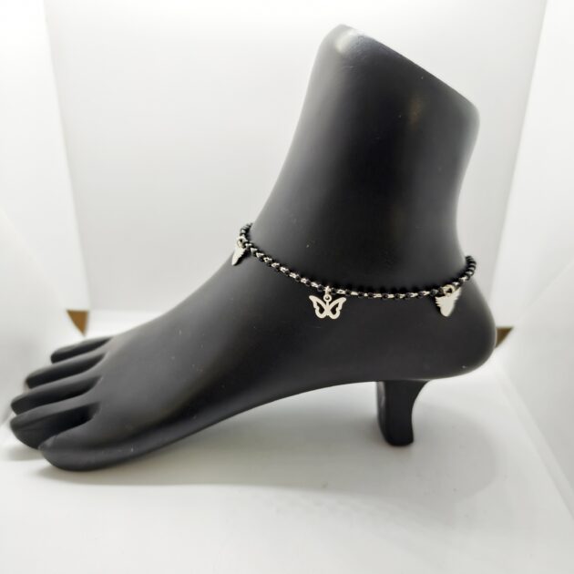 Inaya Filigree Double Layer Anklet