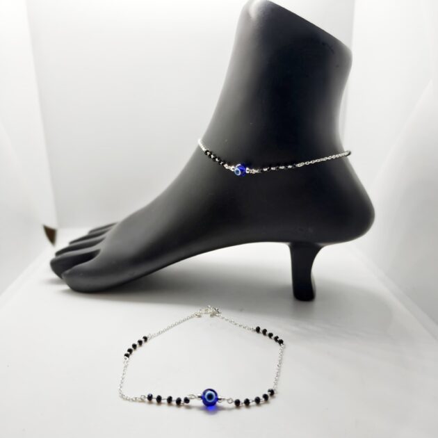 Meera’s Melody silver anklet payal