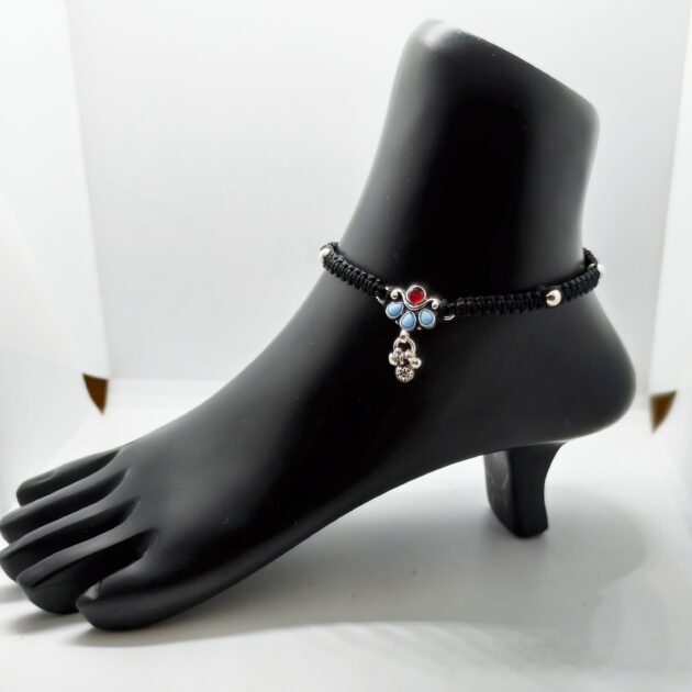 Meenakari Dhaga Payal - Image 3