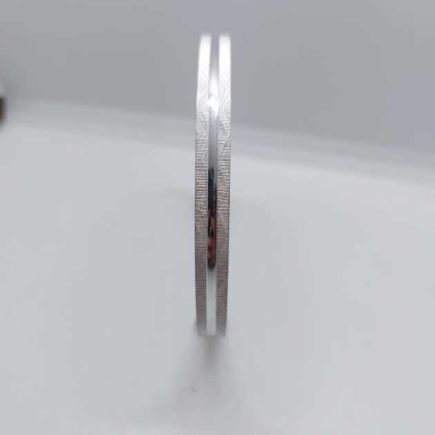 Brushed Finish silver Kada