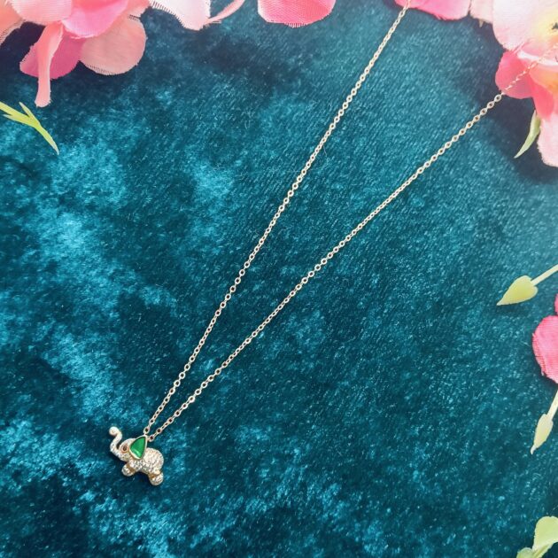 Silver Bar Minimalist Pendant - Image 3