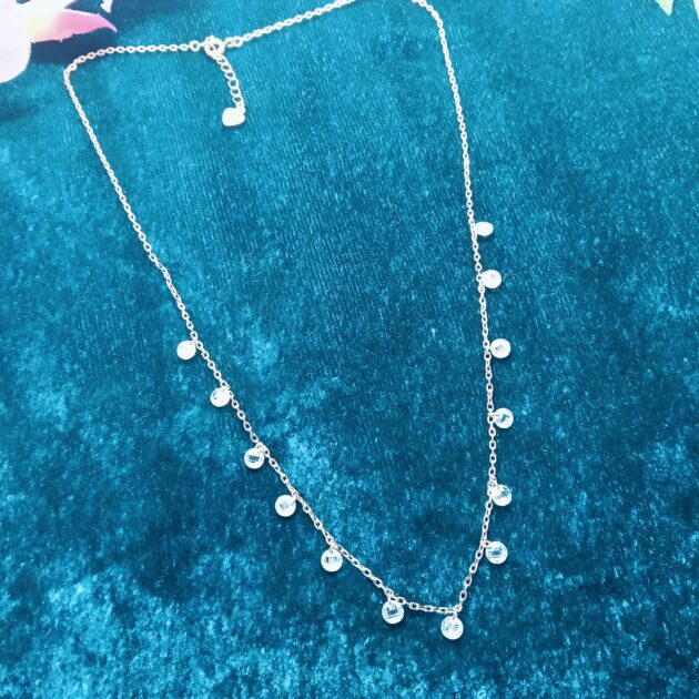 Silver Raindrop Pendant - Image 2