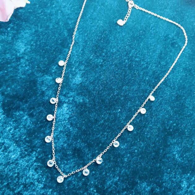 Silver Raindrop Pendant - Image 3