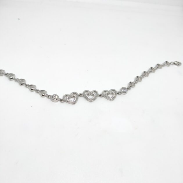 Raya Hammered Oxidized Bracelet