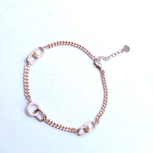Raya Modern Box Chain Bracelet - Image 2