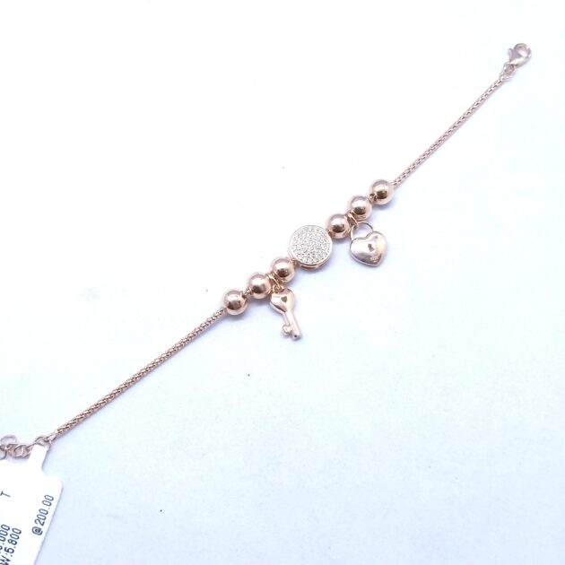 Raya Artistic Pebble Rounds Bracelet