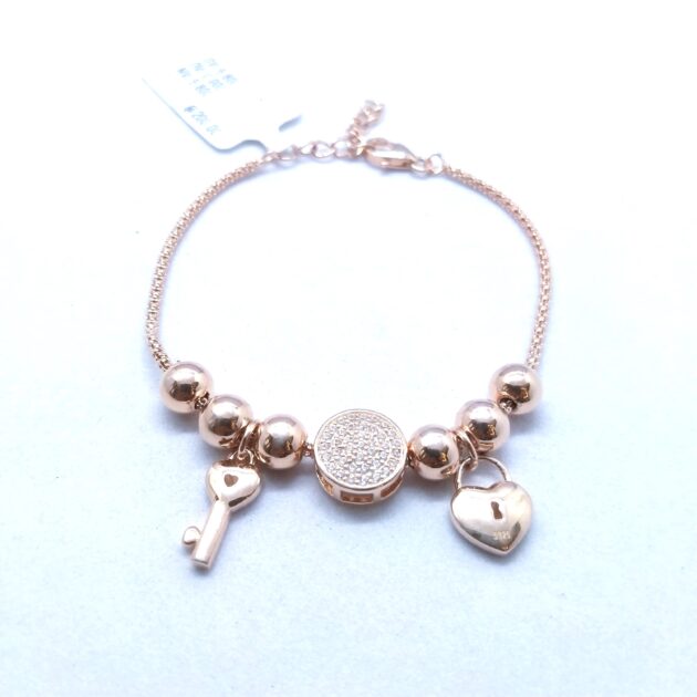 Raya Artistic Pebble Rounds Bracelet - Image 2