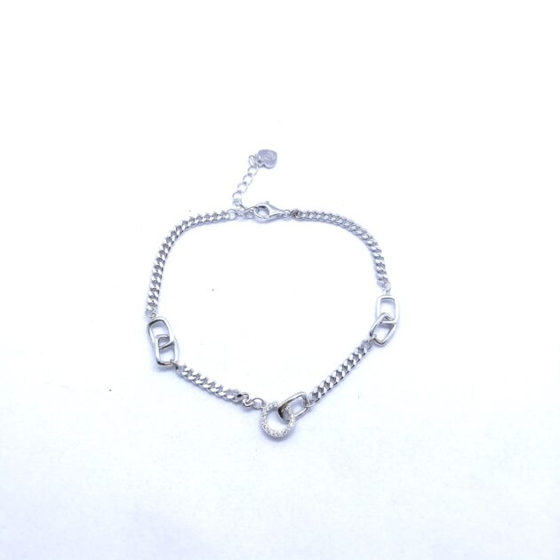 Rhea Oval Link Bracelet