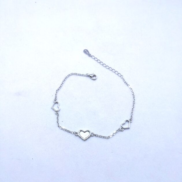 Lyric Diamond Heart Bracelet - Image 2