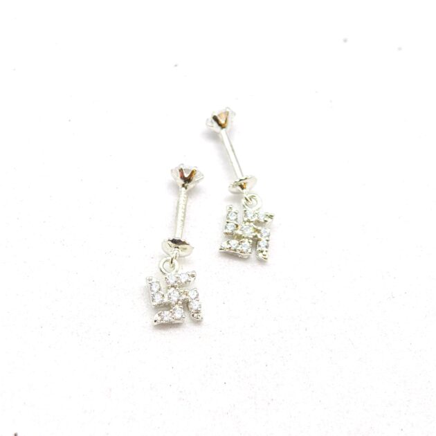 Divine Swastik Earrings