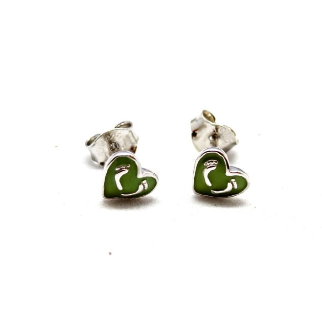 Heartbeat Hoops Earrings - Image 3