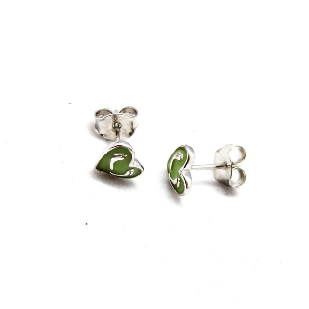 Heartbeat Hoops Earrings - Image 2