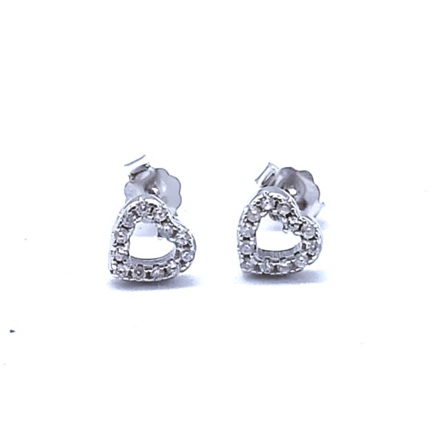 True North heart Earrings