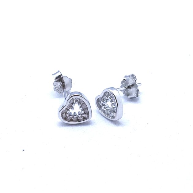 Moonlit Heart Earrings - Image 2