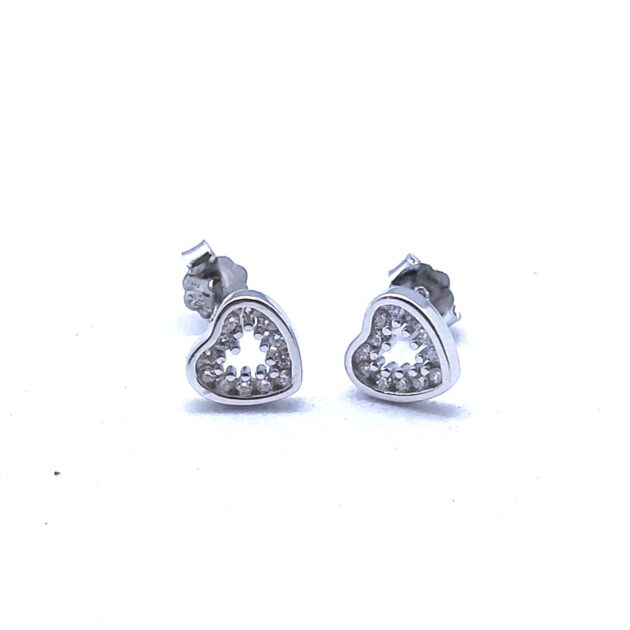Moonlit Heart Earrings - Image 3