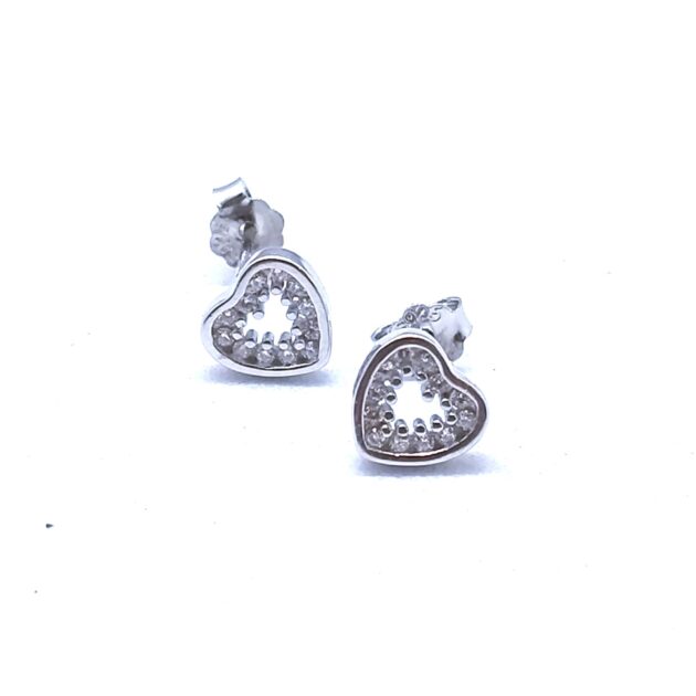 Moonlit Heart Earrings