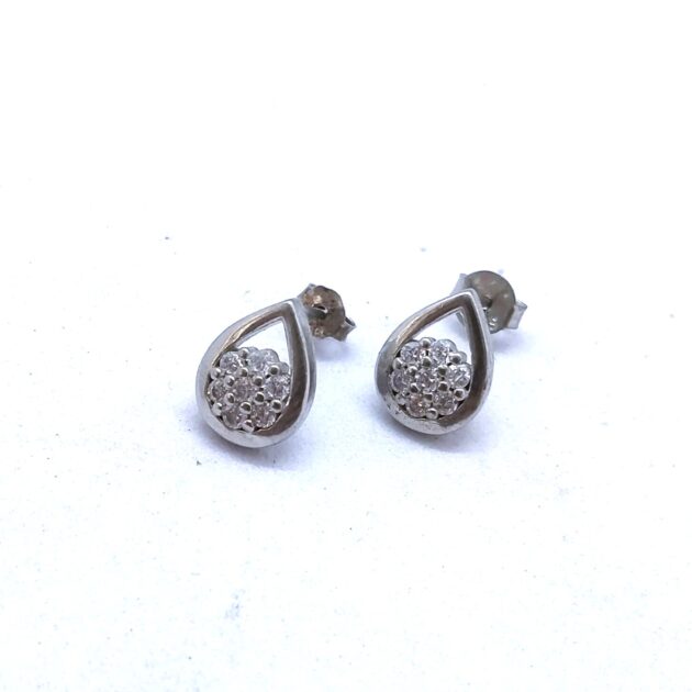 Silver Raindrops Earrings