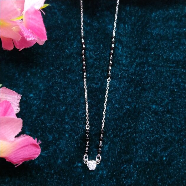 Celestial Spark Silver Mangalsutra