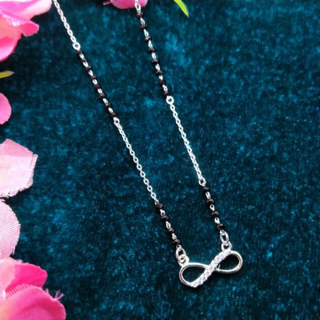 Silver Eternity Mangalsutra - Image 2