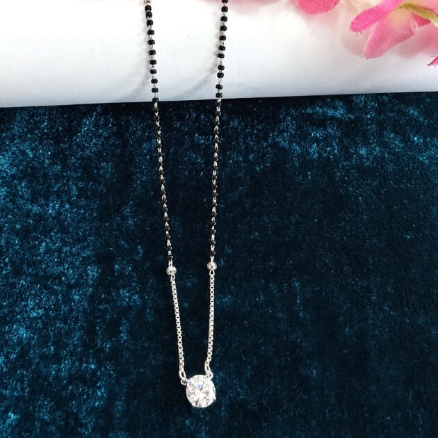 Classic Elegance Silver Mangalsutra