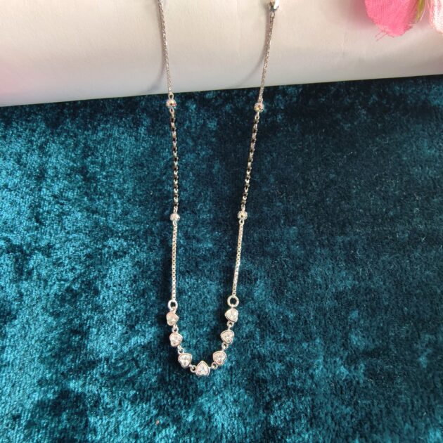Heartfelt Harmony Silver Mangalsutra